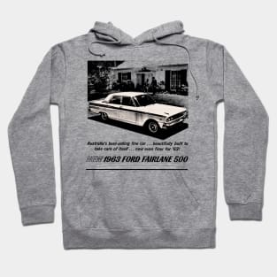 63 FORD FAIRLANE - advert Hoodie